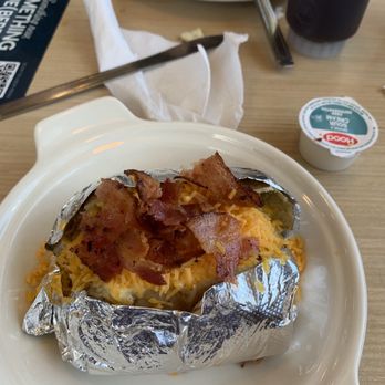 Huddle House - Loaded potato $2!!!! - Breakfast & Brunch Near Me - Clinton, Arkansas