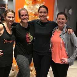 Orangetheory Fitness - After class photo with coach Brianna