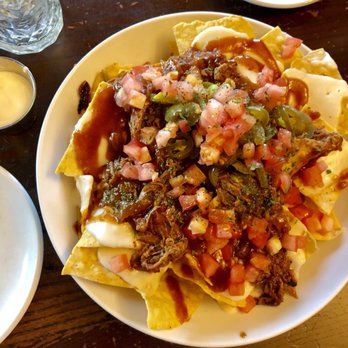 Christopher's Eats - BBQ Pulled Pork Pulled Pork Nachos - New American Near Me - Huntington, West Virginia