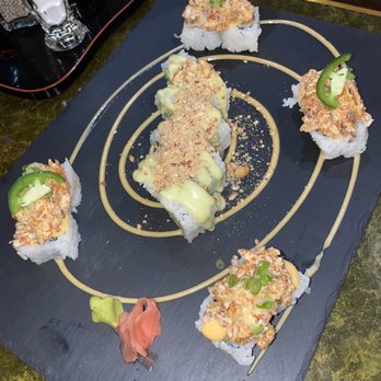 Ichimaru My Fav - Stuart roll and spicy crunch crab roll - Sushi Bars Near Me - Stuart, Florida Ichimaru My Fav - Stuart roll and spicy crunch crab roll - Sushi Bars Near Me - Stuart, Florida