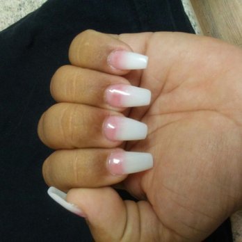 Crystal Nails - Bad Ombre done by John/Jon - Nail Salons Near Me - San Diego, California