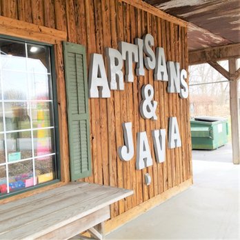 Artisans & Java - front signage - Gift Shops Near Me - Centerville, Indiana