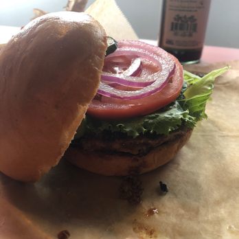 Dick's Primal Kitchen - Boar meat hamburger! Yummy - Burgers Near Me - Portland, Oregon Dick's Primal Kitchen - Boar meat hamburger! Yummy - Burgers Near Me - Portland, Oregon