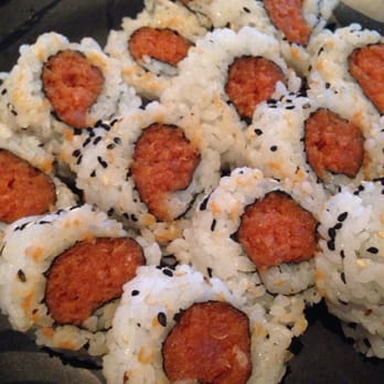 Sushi Domo - Spicy Tuna roll with no avocado. Best in the area - Sushi Bars Near Me - Arlington, Texas Sushi Domo - Spicy Tuna roll with no avocado. Best in the area - Sushi Bars Near Me - Arlington, Texas