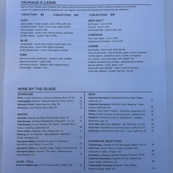 Vintner Grill - Menu - New American Near Me - Las Vegas, Nevada