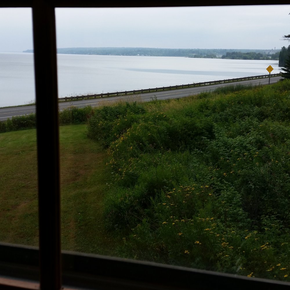 Waterstone Suites - View from dining area window - Hotels Near Me - L'Anse, Michigan Waterstone Suites - View from dining area window - Hotels Near Me - L'Anse, Michigan