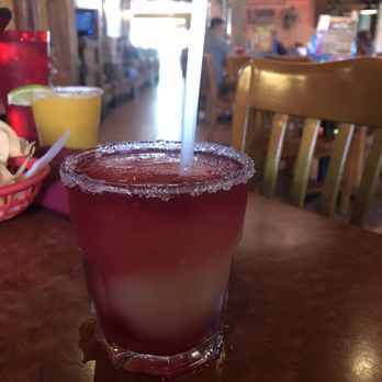 Margarita's - Sangria Margarita - small - just what I needed in a neat little glass. - Mexican Near Me - Conroe, Texas