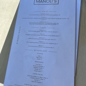 Manoli's - Menu - Greek Near Me - Salt Lake City, Utah Manoli's - Menu - Greek Near Me - Salt Lake City, Utah
