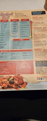 Menu photo 5 Angry Crab Shack Phoenix, AZ