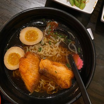 Rayaki - Cherry Hill - Salmon ramen at Rayaki by Marla Cimini - Ramen Near Me - Cherry Hill, New Jersey Rayaki - Cherry Hill - Salmon ramen at Rayaki by Marla Cimini - Ramen Near Me - Cherry Hill, New Jersey
