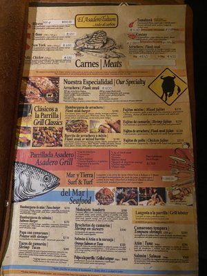 Menu photo 2 El Asadero Tulum, ROO
