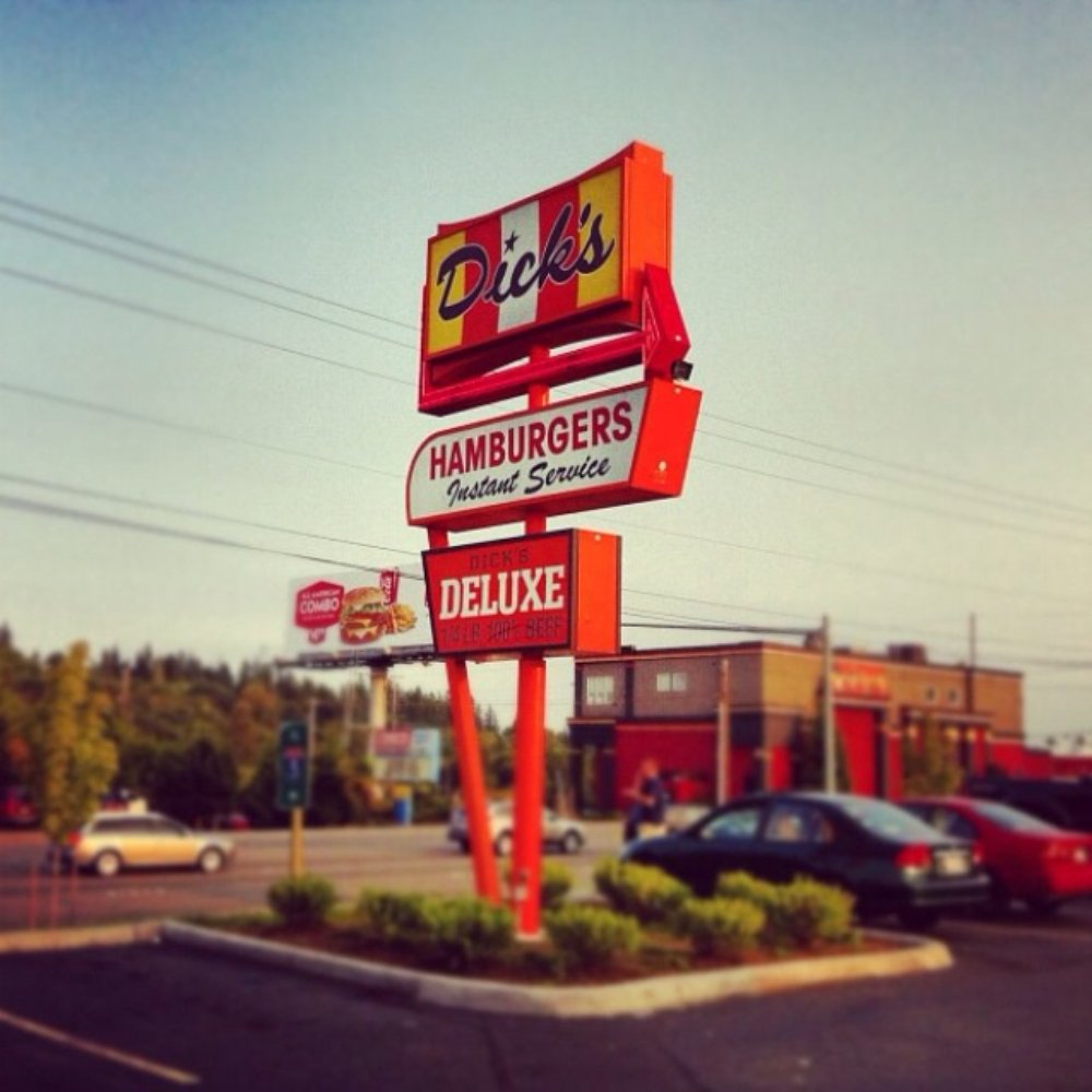 Dick's Drive-In - Great burgers! - Burgers Near Me - Edmonds, Washington