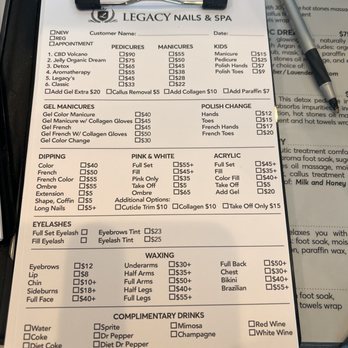 Legacy Nails & Spa - Prices - Nail Salons Near Me - Plano, Texas