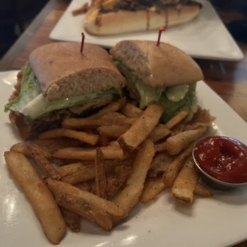 The Taylor County Taphouse - The Dude Abides - CFS sandwich with jalapeño ranch! Very good and plenty to take home! The fries are amazing - Bars Near Me - Abilene, Texas The Taylor County Taphouse - The Dude Abides - CFS sandwich with jalapeño ranch! Very good and plenty to take home! The fries are amazing - Bars Near Me - Abilene, Texas