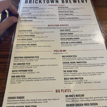 Bricktown Brewery - Menu - American Near Me - Fort Smith, Arkansas