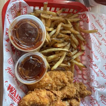 Waldo's Chicken & Beer - Four piece chicken strips and fries! - Chicken Shop Near Me - Murfreesboro, Tennessee