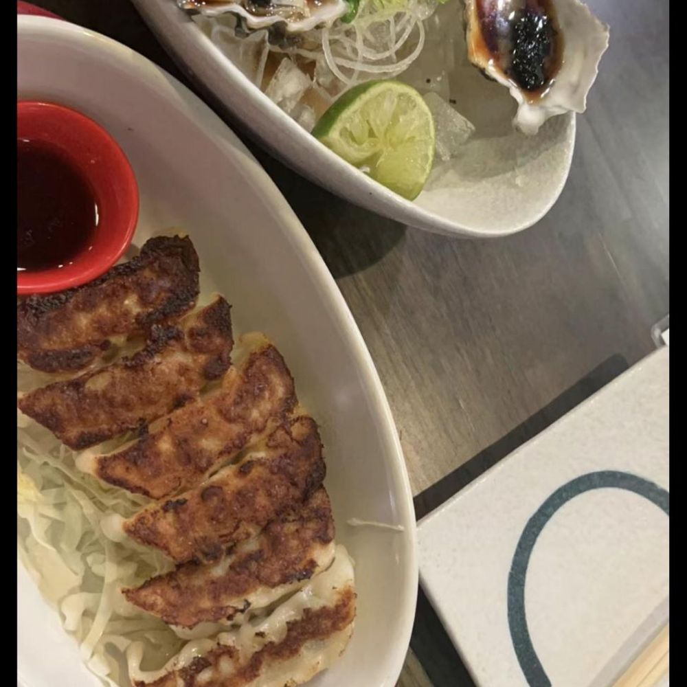 Hashi Gawa - Gyoza and Oyster. Oyster is super super fresh. - Japanese Near Me - Alameda, California Hashi Gawa - Gyoza and Oyster. Oyster is super super fresh. - Japanese Near Me - Alameda, California