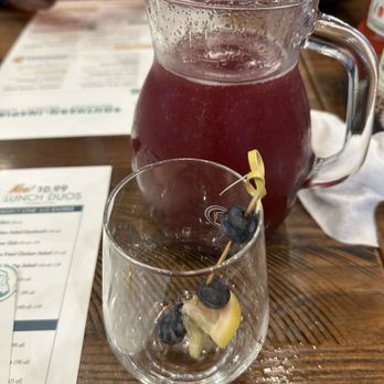 Another Broken Egg Cafe - Lemon Blueberry Mimosa Pitcher - Breakfast & Brunch Near Me - Winter Park, Florida
