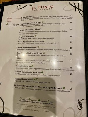 Menu photo 3 IL Punto Ristorante Hell's Kitchen New York, NY