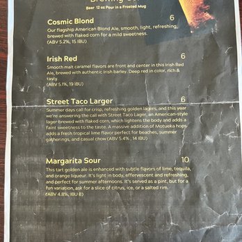 Outer Edge Pizzeria - Drink menu - Pizza Near Me - Truth or Consequences, New Mexico Outer Edge Pizzeria - Drink menu - Pizza Near Me - Truth or Consequences, New Mexico