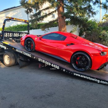 Arana Towing - Ferrari done by the professional - Towing Near Me - Reseda, California Arana Towing - Ferrari done by the professional - Towing Near Me - Reseda, California