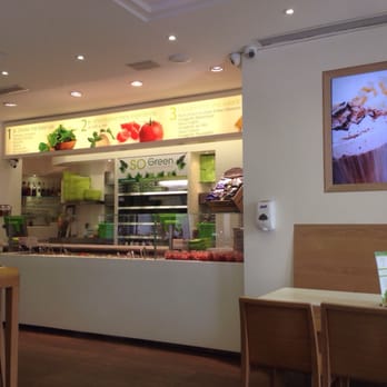 So Green - Inside the dining area. - Salad Near Me - Nice, 06