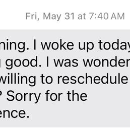 Same day cancellation from Winked.