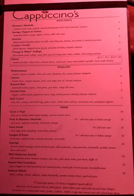 Menu photo 8 Cappuccino's Knoxville, TN Menu photo 8 Cappuccino's Knoxville, TN