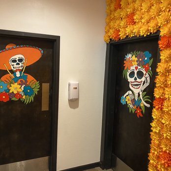 Ofrenda - Bathroom doors - Latin American Near Me - Cave Creek, Arizona Ofrenda - Bathroom doors - Latin American Near Me - Cave Creek, Arizona