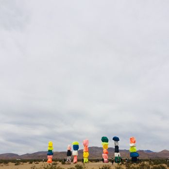 Seven Magic Mountains - Public Art Near Me - Las Vegas, Nevada Seven Magic Mountains - Public Art Near Me - Las Vegas, Nevada