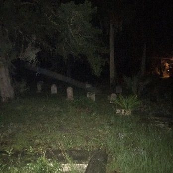 Ghost Augustine - Graveyard with "something" passing in front of the camera very fast.. - Haunted Houses Near Me - St Augustine, Florida