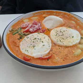 Bōm Dough - Breakfast gnocchi - Breakfast & Brunch Near Me - Cambridge, Massachusetts Bōm Dough - Breakfast gnocchi - Breakfast & Brunch Near Me - Cambridge, Massachusetts