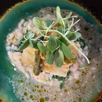 Little Pearl - This was the chefs pick of the course 3: tilefish! Cooked to perfection! Everything was balanced and so many tastes going on .... - New American Near Me - Key West, Florida
