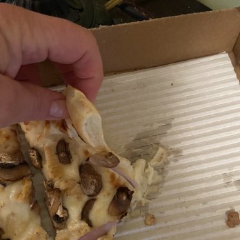 Pizza Hut - This is a hand toss pizza dough!!!!! - Pizza Near Me - Carolina Beach, North Carolina