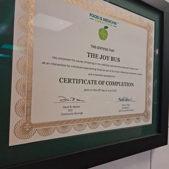 The Joy Bus Diner - Certification - Breakfast & Brunch Near Me - Phoenix, Arizona The Joy Bus Diner - Certification - Breakfast & Brunch Near Me - Phoenix, Arizona