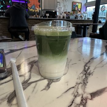 Turbo - Kitchen Coffee Wine - Matcha latte with added orange - Pizza Near Me - Plano, Texas Turbo - Kitchen Coffee Wine - Matcha latte with added orange - Pizza Near Me - Plano, Texas