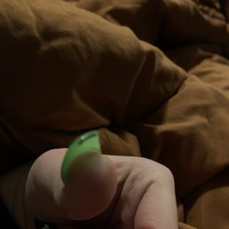 Leftover gel Leftover gel