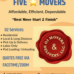 O2 Movers & Delivery - UPDATED SERVICES
2023