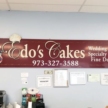 Edo's Cakes - interior sign - Bakeries Near Me - Hillside, New Jersey