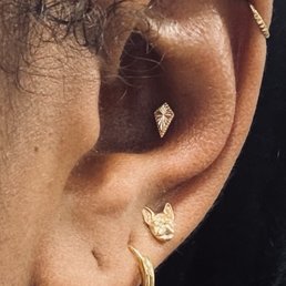 Conch piercing by Nazba Conch piercing by Nazba
