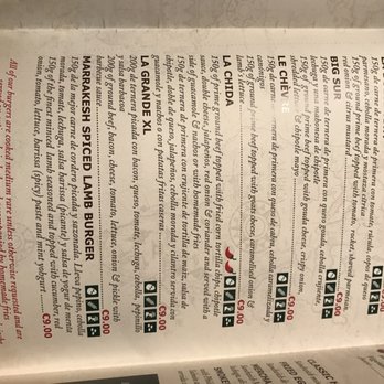 The Merchant - Menu - Sports Bars Near Me - Seville, SE
