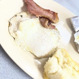 Perfected over medium eggs! Perfected over medium eggs!