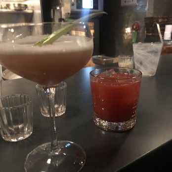 Bar Sótano - Pineapple ginger and raspberry sotol - New Mexican Cuisine Near Me - Chicago, Illinois Bar Sótano - Pineapple ginger and raspberry sotol - New Mexican Cuisine Near Me - Chicago, Illinois
