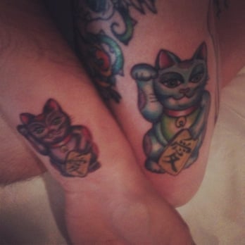Lucky Cat Tattoo - Lucky Cats by Jerry - Tattoo Near Me - Las Vegas, Nevada Lucky Cat Tattoo - Lucky Cats by Jerry - Tattoo Near Me - Las Vegas, Nevada