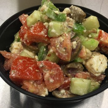 The Cooking Crane - Tomato, Cucumber, and Feta Salad - Food Delivery Services Near Me The Cooking Crane - Tomato, Cucumber, and Feta Salad - Food Delivery Services Near Me