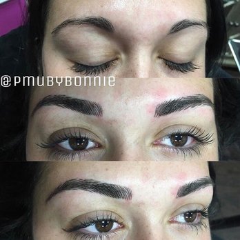 3D Microblading Eyebrows - Permanent Makeup Near Me - Orange, California