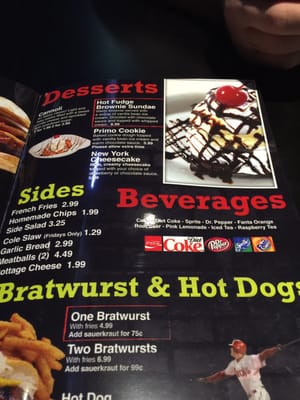 Menu photo 6 Tailgaters and Il Primo Peoria, AZ Menu photo 6 Tailgaters and Il Primo Peoria, AZ