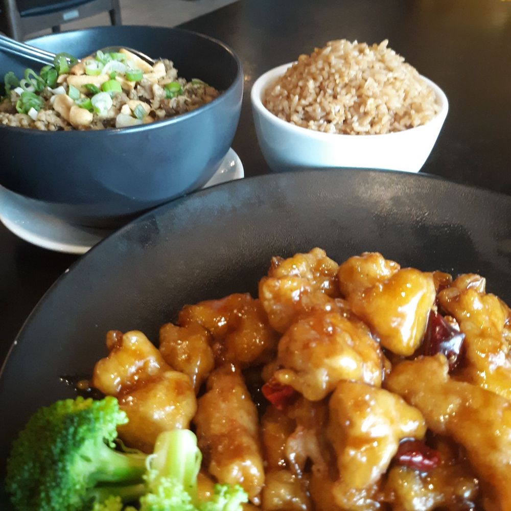 Urban Wu - Top left Dan Dan noodles Top right fried rice Bottom General Tso's - Szechuan Near Me - Atlanta, Georgia Urban Wu - Top left Dan Dan noodles Top right fried rice Bottom General Tso's - Szechuan Near Me - Atlanta, Georgia