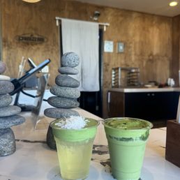 Matcha Coconut Cloud & Matcha Cream