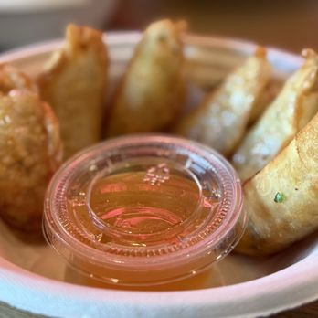 The Ono Poke - Gyoza with ponzu sauce - Poke Near Me - Hoover, Alabama The Ono Poke - Gyoza with ponzu sauce - Poke Near Me - Hoover, Alabama